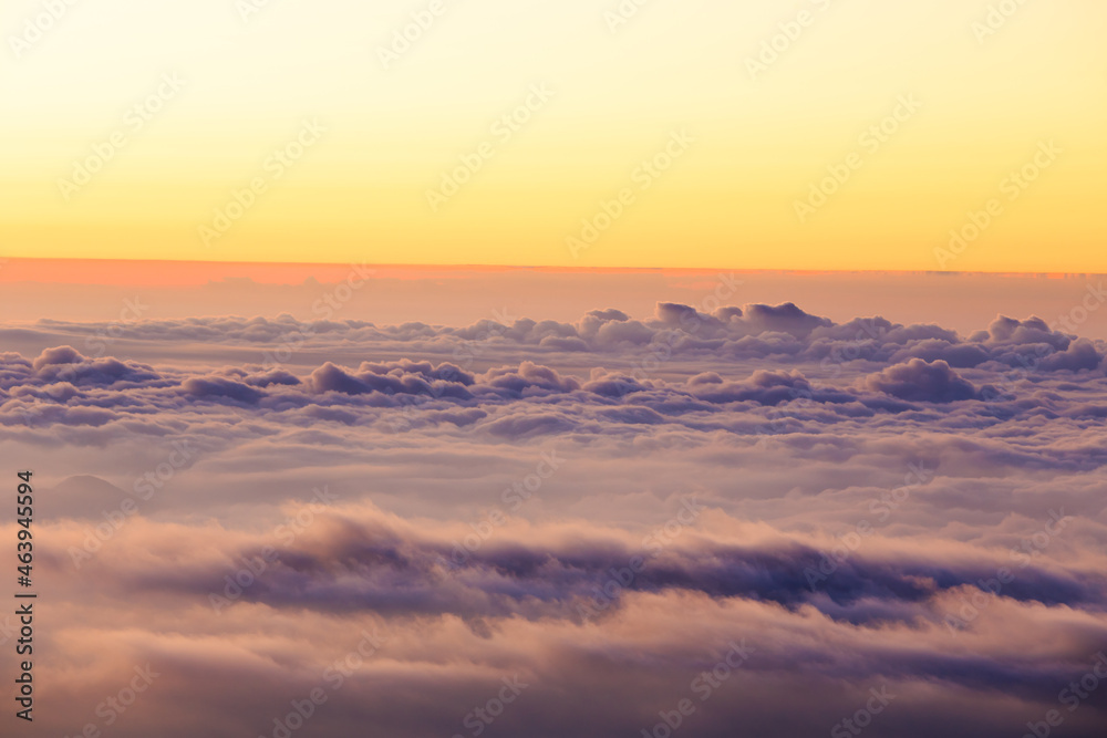 sunrise over the mountains