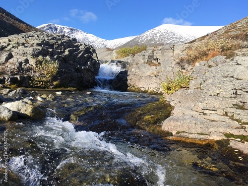 mountain river in the mountains