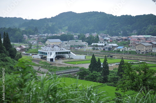 新潟 松代駅周辺の風景