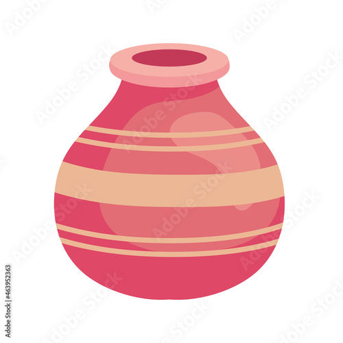 pink jar ceramic