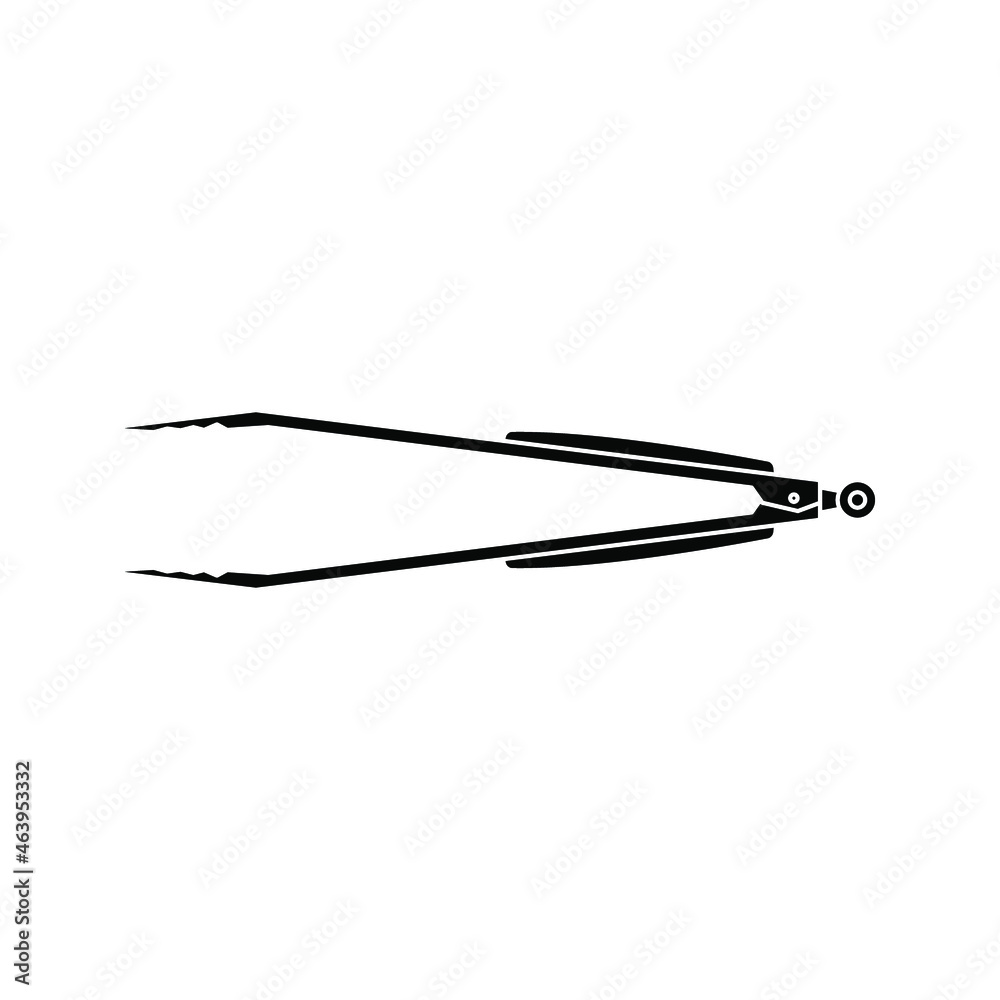tongs icon. sign design. vector illustration tongs icon. sign design. vector illustration
