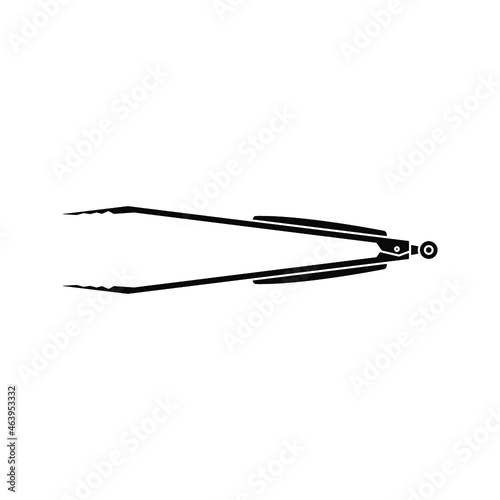 tongs icon. sign design. vector illustration