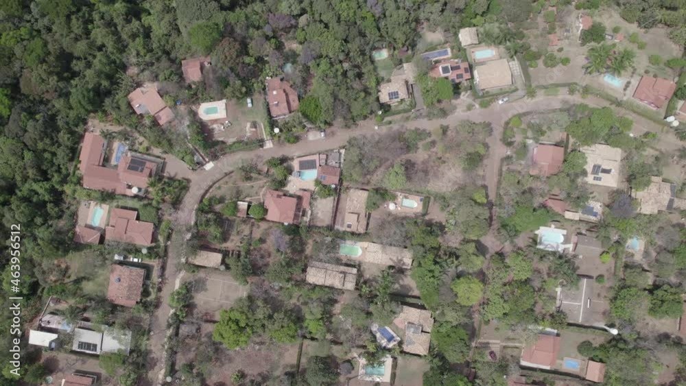 Weekend houses in the valley