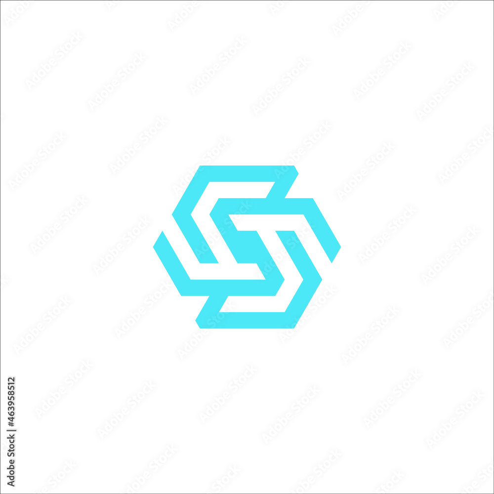 SS, S S modern letter logo. Initial logo concept vector with minimalist geometric shape. SS, S S modern letter logo. Initial logo concept vector with minimalist geometric shape.