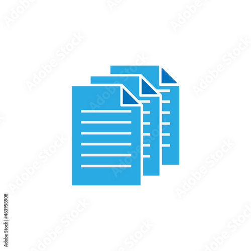 file icon design template vector isolated illustration