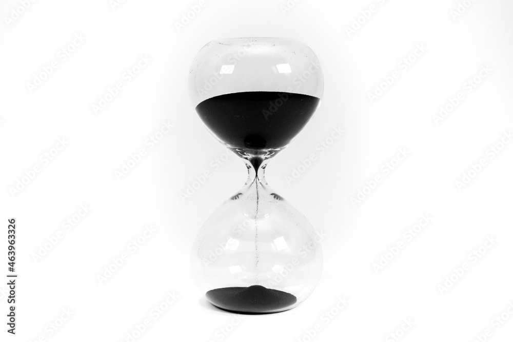 Hourglass isolated on a white background Hourglass isolated on a white background