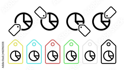 Wallpaper Mural Diagram vector icon in tag set illustration for ui and ux, website or mobile application Torontodigital.ca