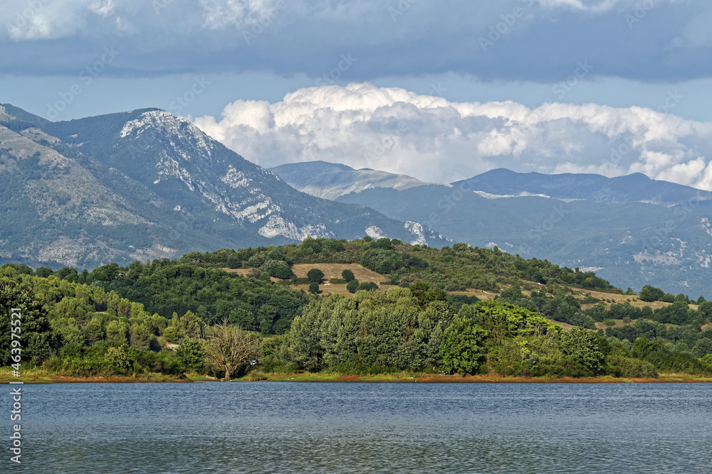 Paysage montagneux en Italie