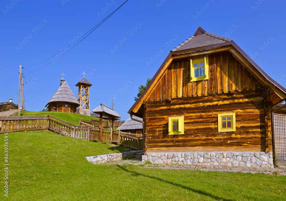 Traditional village Drvengrad Mecavnik - Serbia Traditional village Drvengrad Mecavnik - Serbia