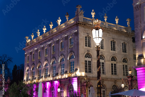 Nancy, Place Stanislas de nuit 
