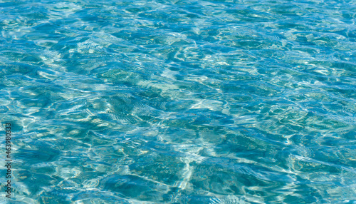 CLEAN AND CRYSTAL SEA WATER