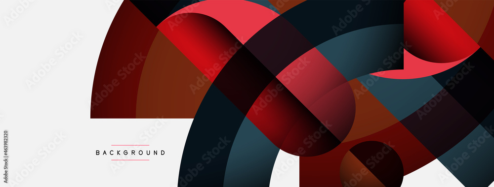 Trendy shapes, color minimal design composition, lines and shadows for wallpaper banner background or landing page Trendy shapes, color minimal design composition, lines and shadows for wallpaper banner background or landing page