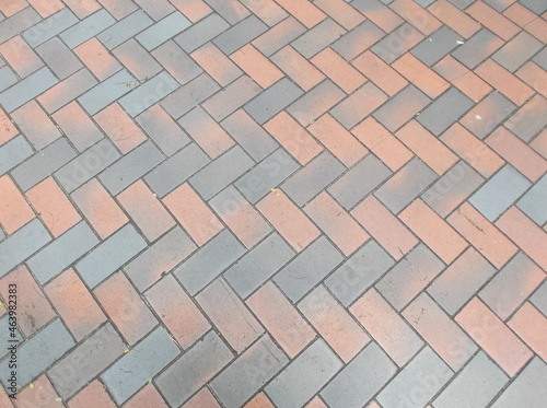 red brick wall