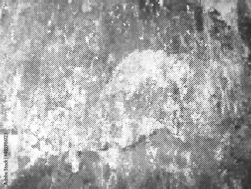 Abstract grunge halftone dot pattern background vector illustration. Eps 8, simple vector objects.