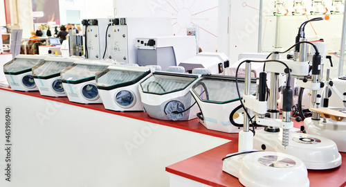 Bilde på lerret Dental fine sandblasting units