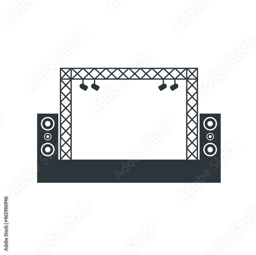 illustration of stage