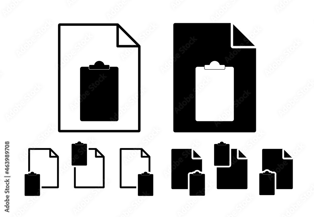 Securities holder vector icon in file set illustration for ui and ux, website or mobile application Securities holder vector icon in file set illustration for ui and ux, website or mobile application