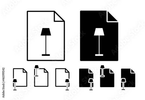 Brace vector icon in file set illustration for ui and ux, website or mobile application
