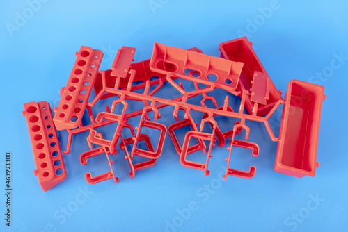 Injection moulded plastic parts photo