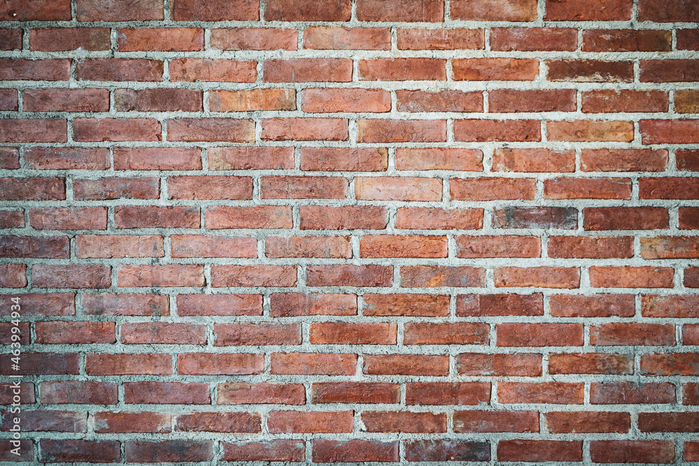 Fototapeta premium red brick wall background 