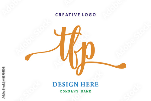 TFP lettering logo is simple, easy to understand and authoritative