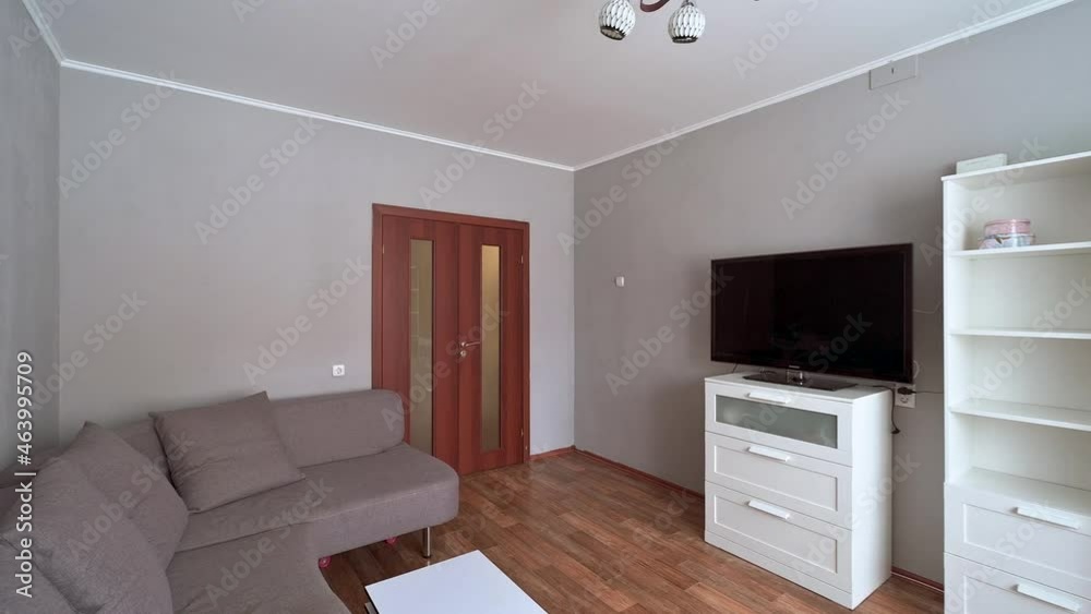 interior apartment room, home decoration, preparation of house for sale