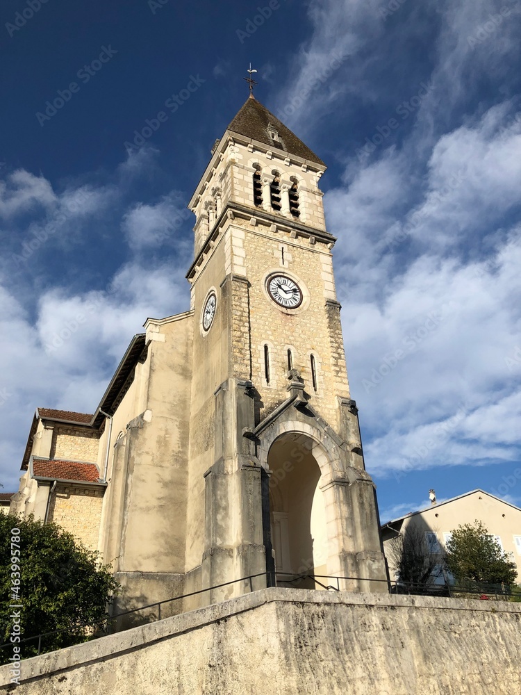 Église de Maillat dans l’Ain