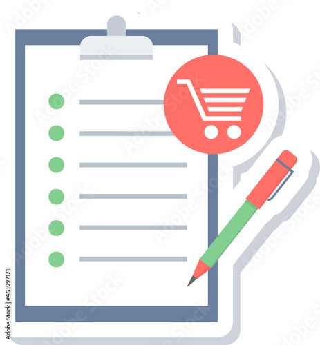 Shopping item List