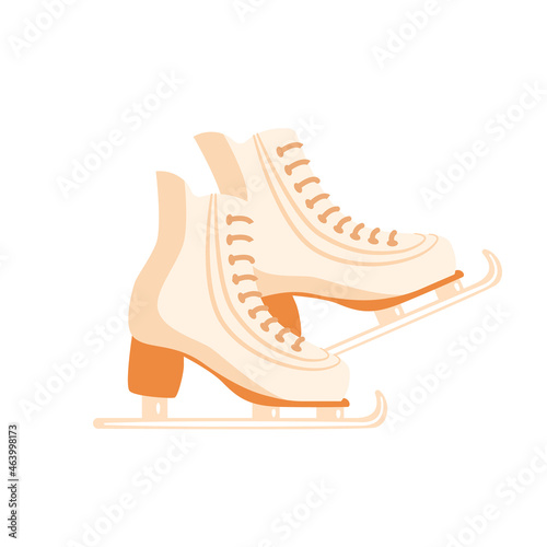 Fotografie, Obraz Vector illustration, skates