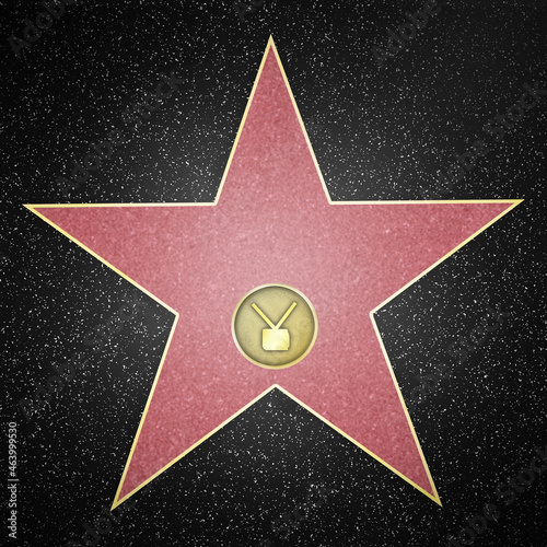 Hollywood Star Framed Boulevard - Television receiver