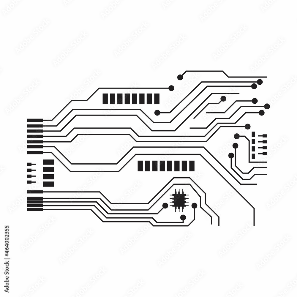 Circuit Logo Template vector illustration icon design Circuit Logo Template vector illustration icon design
