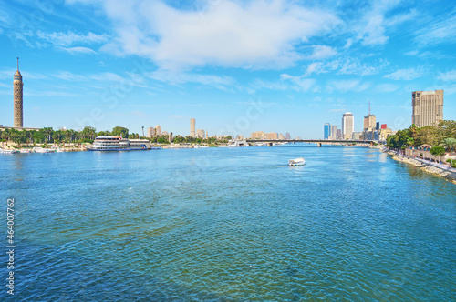 Riverside of Cairo, Egypt photo