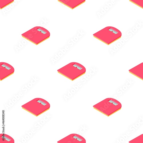Scale pattern seamless background texture repeat wallpaper geometric vector