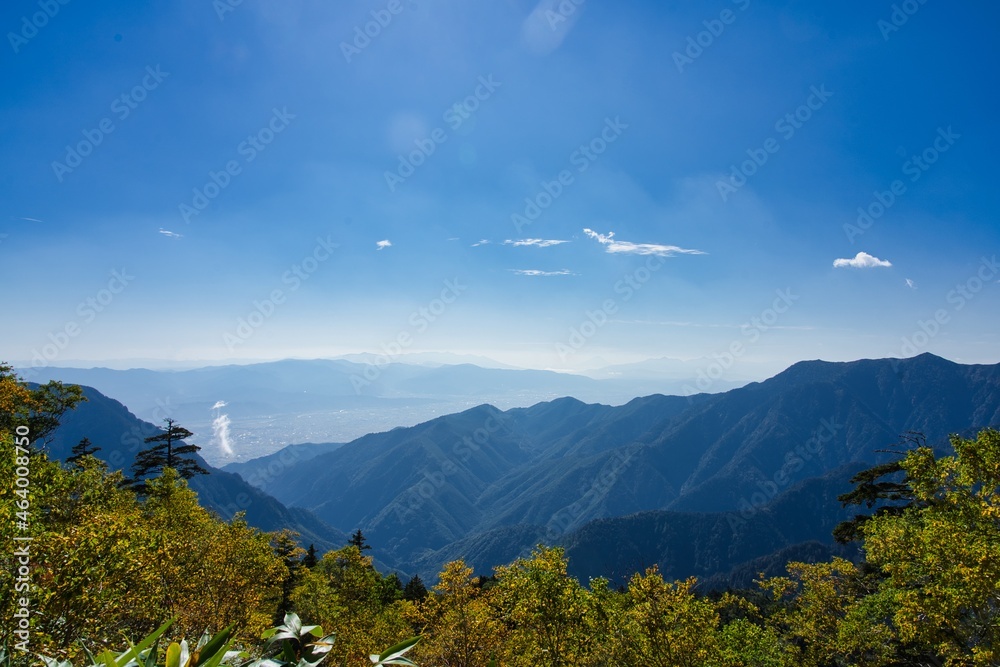 Fototapeta premium 北アルプスの風景