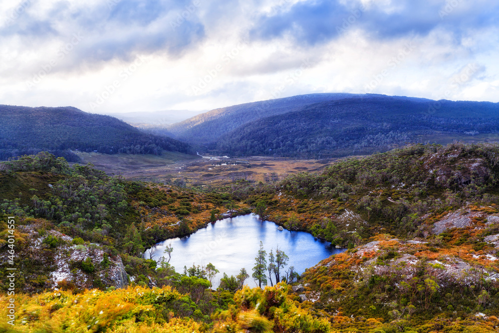 Tas Cradle Wombat Vale above