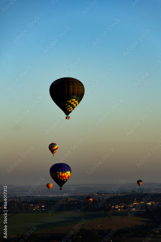 Obraz premium viagem de balão em Boituva