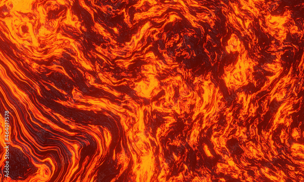 Abstract lava background. Volcanic magma. Stock-Illustration | Adobe Stock