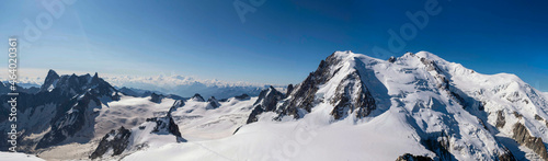 Panorama du Mont Blanc