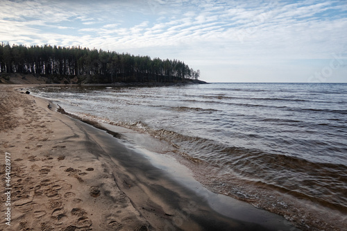 Wallpaper Mural Beautiful view from the shore of lake Onega. Torontodigital.ca