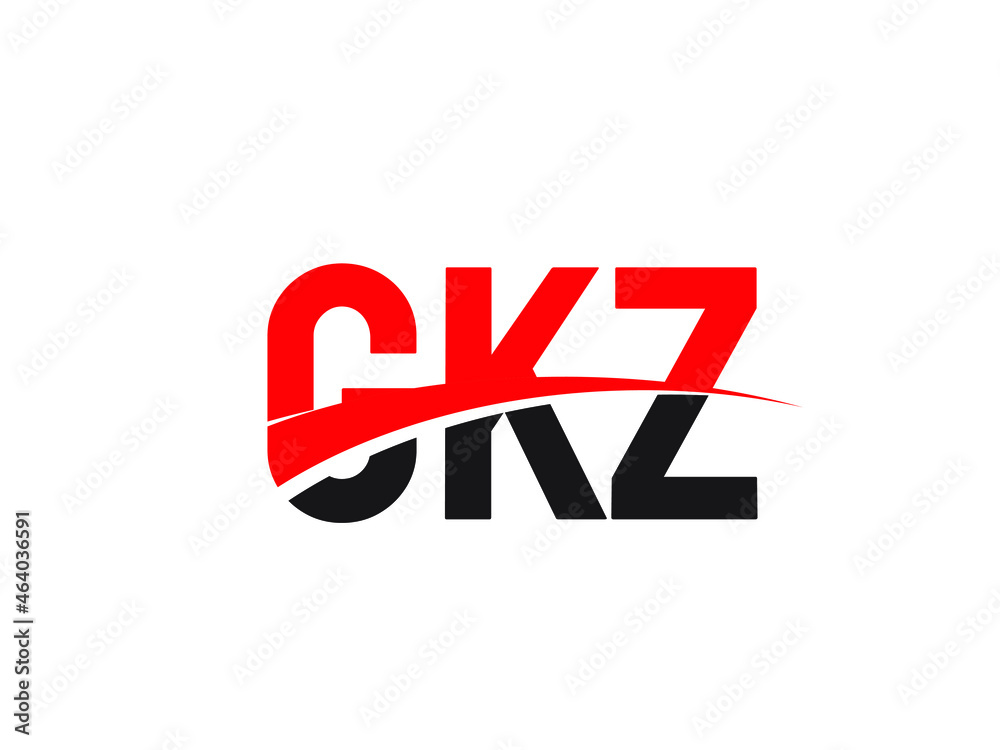 GKZ Letter Initial Logo Design Vector Illustration GKZ Letter Initial Logo Design Vector Illustration