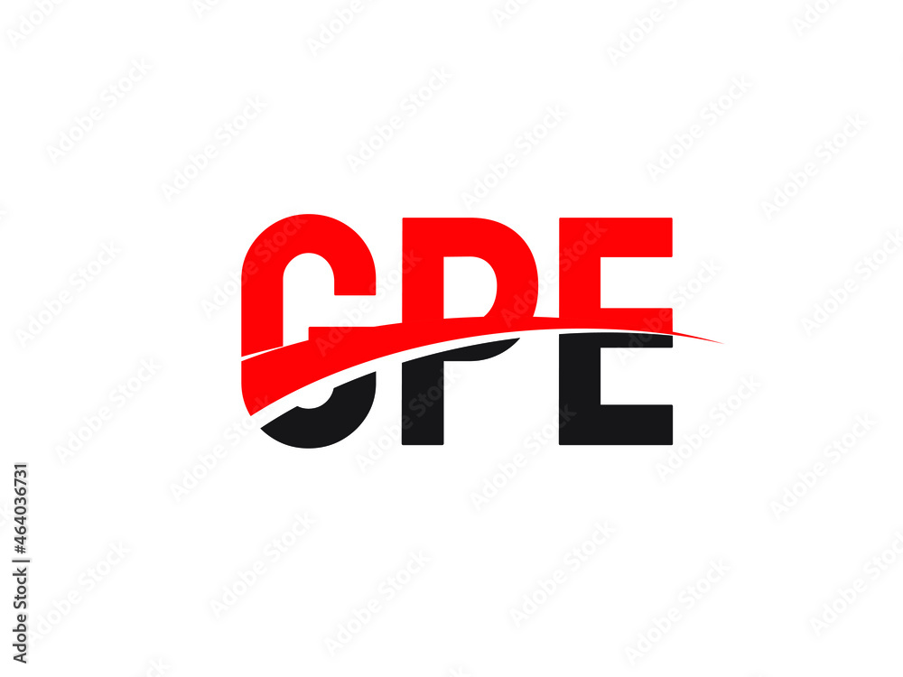 GPE Letter Initial Logo Design Vector Illustration GPE Letter Initial Logo Design Vector Illustration
