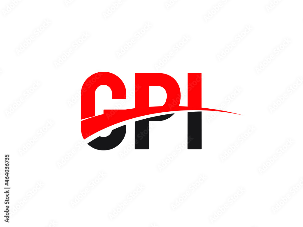 GPI Letter Initial Logo Design Vector Illustration GPI Letter Initial Logo Design Vector Illustration