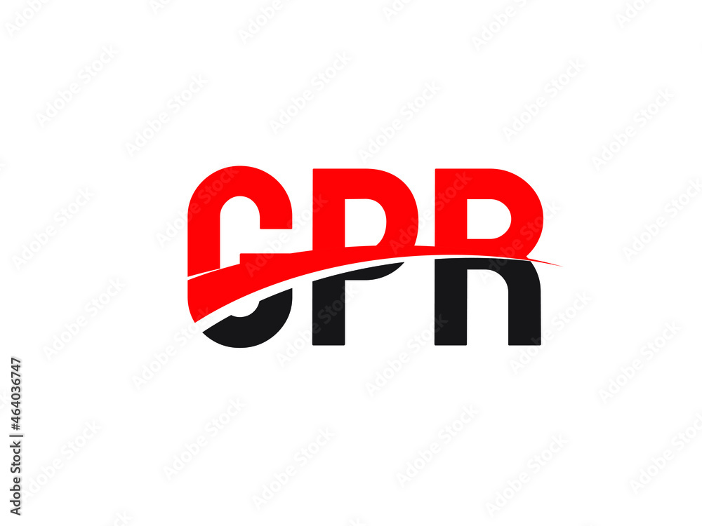GPR Letter Initial Logo Design Vector Illustration GPR Letter Initial Logo Design Vector Illustration