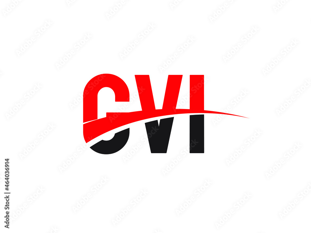 GVI Letter Initial Logo Design Vector Illustration