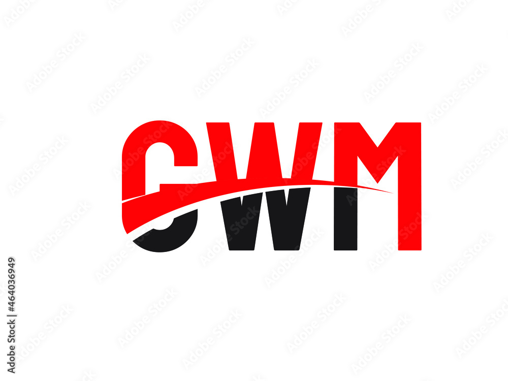 GWM Letter Initial Logo Design Vector Illustration
