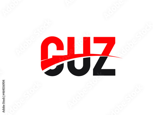 GUZ Letter Initial Logo Design Vector Illustration photo