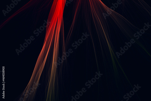 abstract dark red lighting root unique line overlay pattern with luxury heavy surface texture on dark black.
