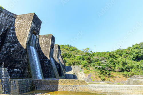 豊稔池堰堤　香川県観音寺市　Honen Pond Dam Kagawa-ken Kannonji city photo