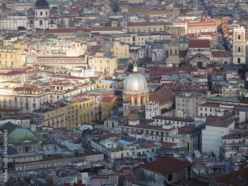 Napoli centro storico visto dall'alto