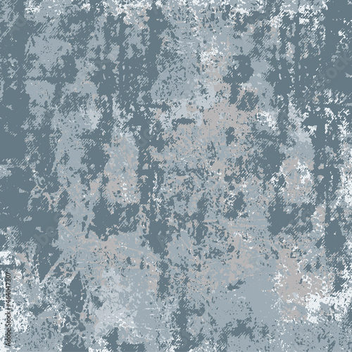 The grunge texture is gray. Abstract color background. Vector template of a scratched colored board